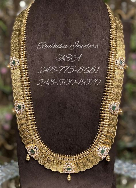 Kasula Peru Vaddanam, Kasu Necklace Designs Gold, Kaasulaperu Designs Gold Latest, Diamond Kasulaperu, Kasu Haram Designs, Kasu Mala Designs Gold, Kaasu Mala Gold Haram, Light Weight Kasulaperu Designs, Kaasula Haaram