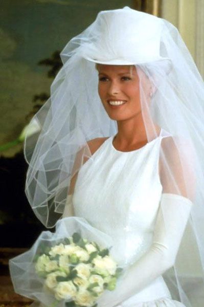 Vendela K. Thomessen as Bridal Gown Model - The Parent Trap The Parent Trap Wedding, Parent Trap Wedding Dress, Parent Trap Wedding, Wedding Top Hat, The Parent Trap, Parent Trap, Elizabeth James, Bride Veil, Bride Hat