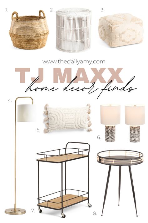 Affordable home decor finds from TJ Maxx Budget Luxury, Home Decor Finds, Neutral Home Decor, Amazon Home Decor, Home Decor Boho, Neutral Home, Well Decor, Transitional Decor, Affordable Home Decor