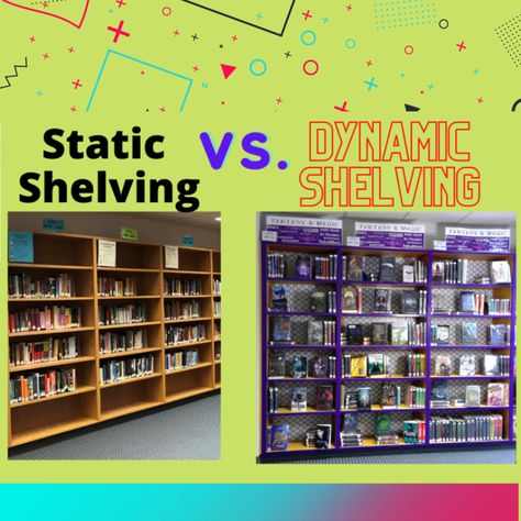 Embracing Dynamic Shelving – Don't Shush Me! Teachers Favorite Books Display, Creative Library Displays, School Library Door Ideas, April Library Display Ideas, Small School Library Design, Elementary School Library Decor, School Library Decorations, Library Shelves Design, Middle School Library Decorating Ideas