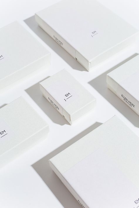 Minimalist Jewelry Packaging, Ribbon Jewellery, Chic Branding, Jewellery Branding, Brand Lookbook, Feminine Accessories, White Packaging, Lookbook Design, Minimal Packaging