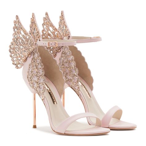 Blush Wedding Shoes, Wedding Shoes Sandals, Designer Wedding Shoes, Wedding Shoes Comfortable, Trending Womens Shoes, Glitter Sandals, Fancy Shoes, Shoe Inspiration, Wedding Heels