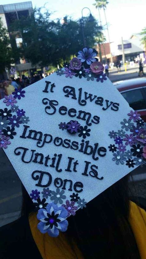 Graduation Cap 2017! #gradcap #Masters #GCU woo!!! Quotes For Graduation Caps, Graduation Cap Decoration Nursing, Mba Graduation, Masters Degree Graduation, Graduation Shirts For Family, Grad Cap Decorated, Graduation Cap Decoration Diy, Masters Graduation, High School Graduation Cap