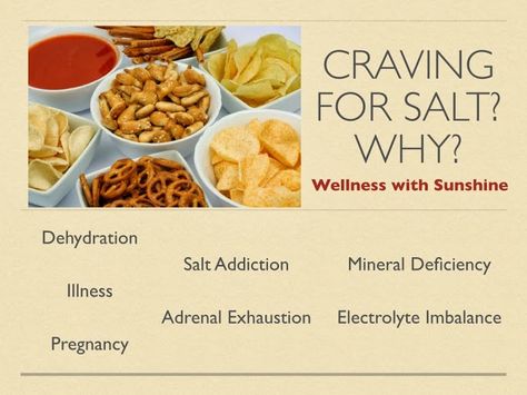 The 7 Salt Craving Reasons Salt Craving, Adrenal Exhaustion, Adrenal Fatigue Recovery, Mineral Deficiency, Drinking Enough Water, Not Drinking Enough Water, Low Salt, Eating Organic, Adrenal Fatigue