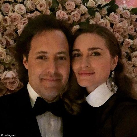 Love story: Lauren took to Instagram on Monday to share a selfie of them at the event, which she captioned: 'Celebrating the #MetBall and 12 yrs of knowing this sweet man [sic]' Lauren Bush Lauren, Lauren Bush, Barbara Bush, Sweet Photo, Met Ball, Art Costume, Costume Institute, Anthropology, Artist Painting