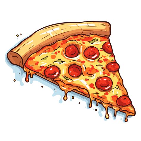 Pizza Illustration Design, Pizza Clip Art, Pizza Clipart, Pizza Png, Cartoon Pizza, Pizza Illustration, Pizza Icon, Pizza Graphic, Pizza Drawing