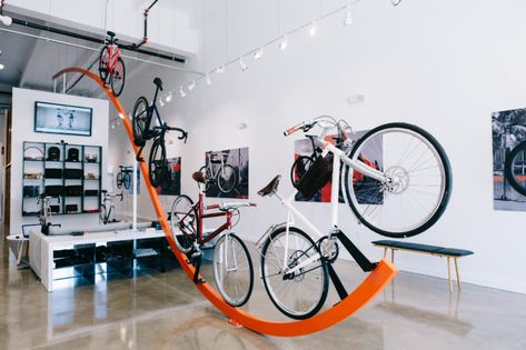 Cycle Store Design, Bike Display, Bicycle Cafe, Cycle Store, Bicycle Store, Bicycle Decor, Bicycle Shop, Old Bicycle, Urban Bike