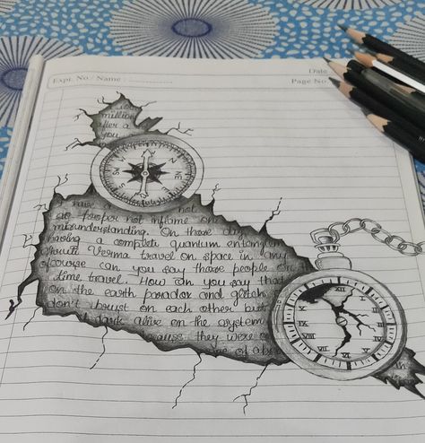 Just few dimps of time Time Drawing Clock, Time Travel Drawing, Time Machine Drawing, Travel Drawing Ideas, Hourglass Art, Travel Doodle, Time Sketch, Sketchbook Assignments, Drawing Ideas For Kids