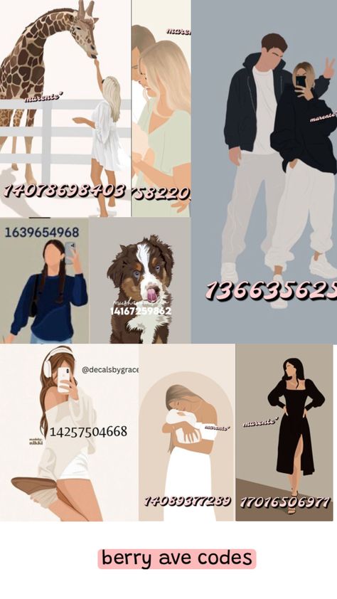 Bloxburg Pic Codes, Mom Characters, Bloxburg Decals Codes Aesthetic, Cute Family Pictures, Preppy Decal, Adventure Picture, Pic Code, Beautiful Summer Wallpaper, Roblox Image Ids