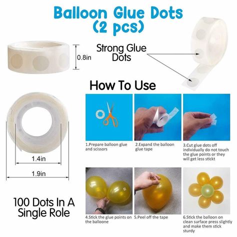 Each pack includes number of glue dots roll as per chosen pack in the drop down menu. Each roll contains 100 glue dots. Transparent Packaging, Wedding Room Decorations, Glue Tape, Strongest Glue, Diy Decor Crafts, Balloon Diy, Adhesive Glue, Birthday Diy, Double Sided Adhesive