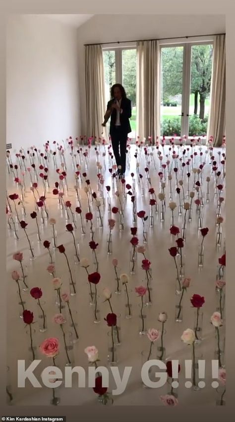 Kim Kardashian Home, Romantic Room Surprise, Romantic Room Decoration, Kardashian Home, Kenny G, Romantic Bedroom Decor, Valentines Day For Him, Wedding Decoration Ideas, Romantic Surprise