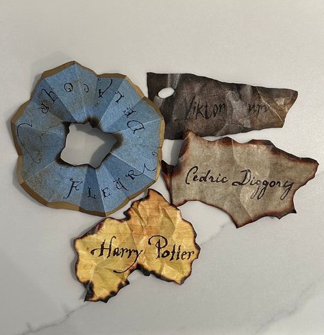 Triwizard Tournament Names Triwizard Tournament Names - Etsy Tri Wizard Tournament, The Triwizard Tournament, Parts Of The Letter, Triwizard Tournament, Fleur Delacour, Cedric Diggory, Ron Weasley, Make It Work, Wizard