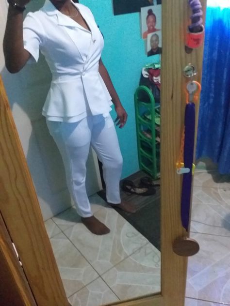 White Nursing Uniform Design, Nurses White Uniform Design, White Nurse Dress Uniform, Nursing Uniform Design, Nurses Dress Uniform Style, Nurses Uniform Designs Hospitals, Nurse Uniform Modern White, White Nursing Uniform, White Nurse Dress