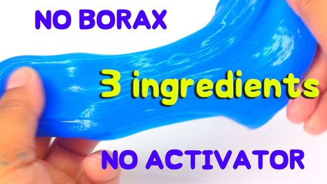 how to make slime no borax no activator DIY How To Make Slime With Out Activator, Ways To Make Slime Without Activator, Slime No Borax Diy, How To Make No Activator Slime, No Glue No Activator Slime Recipe, How To Make Slime Without Glue And Activator Videos Free, Diy Slime No Glue No Activator, How To Make Slime Without Activator Easy, How To Make Activator For Slime