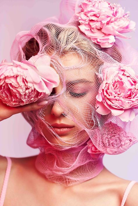 11 Creative Photoshoot Ideas for Fashion Photographers - Contagion Media Extra Photoshoot Ideas, Fashion Photography Concepts, Flower Shoot Ideas, Pink Room Photoshoot, Pink Model Aesthetic, April Photoshoot Ideas, Concept Art Aesthetic, Pink Photoshoot Aesthetic, Unique Photoshoot Ideas For Women