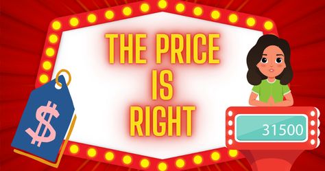 Come on Down! How to Host Your Own 'The Price is Right' with Your Grandkids Price Is Right Party Game, Price Is Right Games Free Printable, Price Is Right Christmas Game, Diy Price Is Right Games, Price Is Right Games Diy, 4h Games, Price Is Right Party, Price Is Right Contestant, Price Is Right Games