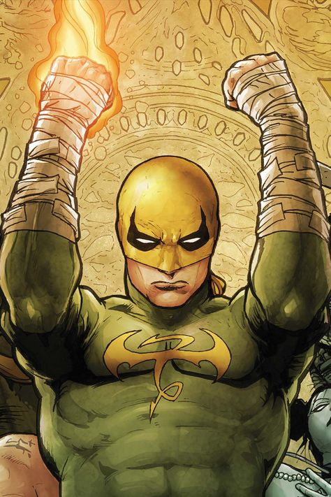 Iron Fist Comic, Iron Fist Marvel, Luke Cage, Marvel Comics Art, Iron Fist, Six Feet Under, Superhero Art, Comic Book Characters, Marvel Heroes