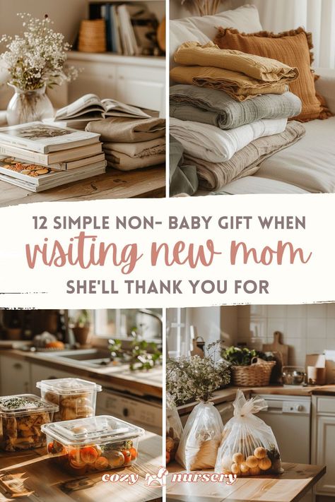 Discover the perfect non-baby gifts that any new mom will appreciate! From pampering essentials to things she really needs, find the ideal way to show you care. Perfect for those looking to give something special and thoughtful. #GiftsForFirstTimeMoms #ThoughtfulGiving Push Basket For Mom, New Mother Gift Ideas, Gift For Postpartum Mom, New Parent Gift Ideas, New Mom Gifts Ideas, Best Postpartum Gifts, Gifts For Soon To Be Moms, Presents For New Moms, Gifts For Mom After Baby Is Born