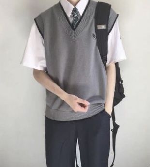 Uniform Outfits Aesthetic, School Uniform Outfits Aesthetic, Jean Valjean, Uniform Outfits, Aesthetic Men, School Uniform Fashion, School Uniform Outfits, Boys Uniforms, Uniform Fashion