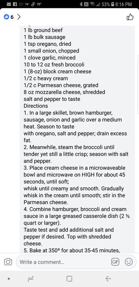 Hamburger sausage broccoli alfredo Hamburger Sausage Broccoli Alfredo, Sausage Broccoli Alfredo, Broccoli Sausage, Keto Hamburger, Sausage Broccoli, Broccoli Alfredo, Carb Foods, Fresh Broccoli, Health Nut