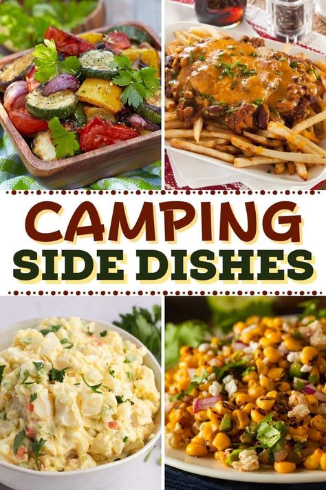 Camping Side Dishes, Camping Salads, Garlic Toast, Camping Dishes, Steak Side Dishes, Camping Dinners, Bbq Sides, Campfire Food, Dinner Sides