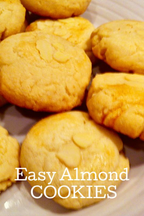 These light and crisp cookies are wonderful! Just like the ones from the bakery or restaurant. Entirely delicious and so easy to make.    Easyrecipes #cookies              #almond #cookie #recipe #cookies #easyrecipe #cookierecipe #simplerecipe #recipeidea #almonds #dessert  via @OCRaquel Almond Cookie Recipe, Crisp Cookies, Chinese Almond Cookies, Salted Caramel Pretzels, Chocolate Chip Shortbread Cookies, Salted Caramel Mocha, Almond Cookie, Almond Meal Cookies, Recipe Cookies