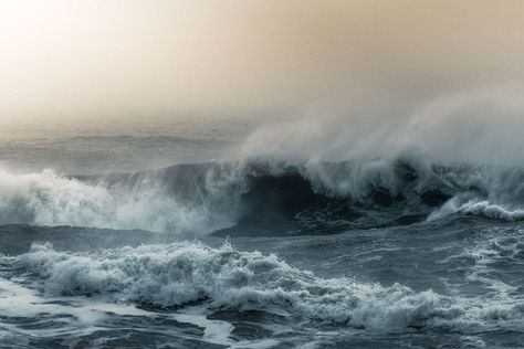 Marc Hanson, Moody Ocean, Reynisfjara Beach, Atmospheric Landscape, Ocean Waves Photography, Iceland Landscape, Waves Photography, Fine Art Landscape Photography, Surreal Photos