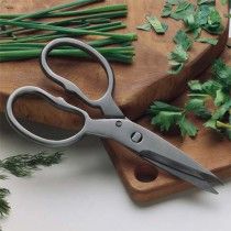 Stainless Kitchen / Household Shears by Garrett Wade Woodworking Shows, Stainless Kitchen, Knife Storage, Kitchen Shears, Japanese Kitchen, Drawer Dividers, Cast Iron Cooking, Garden Show, Classic Kitchens