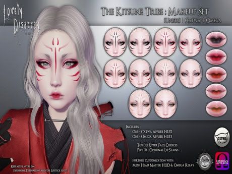 Kitsune Makeup, Sims 4 Anime, Chinese Makeup, Monster Eyes, Eyebrow Eyeshadow, Blood Art, Sims 4 Cc Packs, Alien Concept Art, Asian Eyes