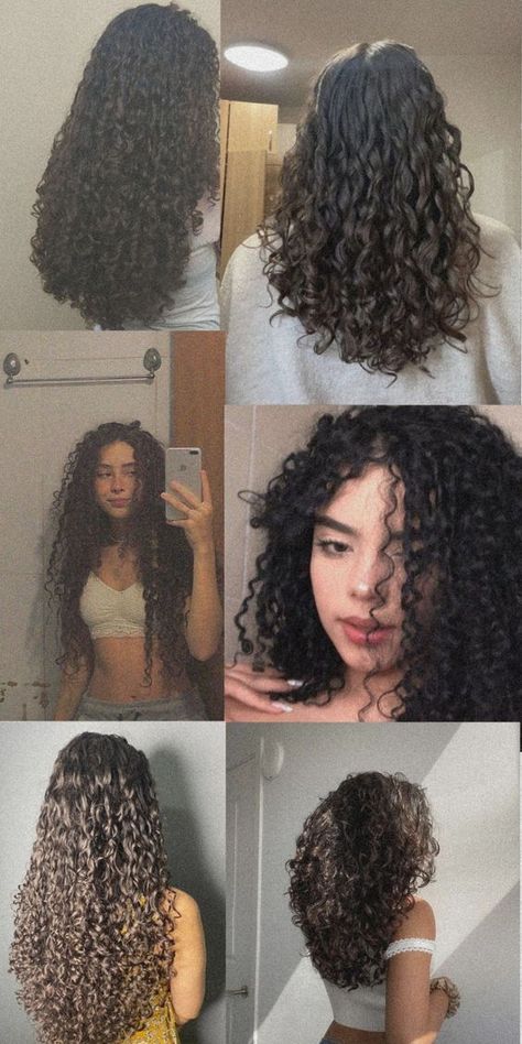 Long Hair Motivation, Long Curly Hair Aesthetic, Curly Hairstyles Aesthetic, Curly Hair Haircuts, Easy Long Hairstyles, 2024 Haircuts, Curly Hair Aesthetic, Long Natural Curly Hair, Really Curly Hair