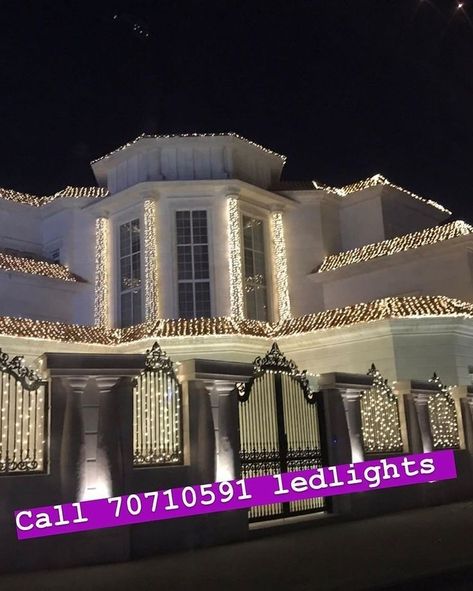 Diwali Lights Decoration House, Diwali Decoration Lights, Zain Imam Instagram, House Lighting Outdoor, Diwali Light, Roof Decoration, Diwali Photography, Painted Brick House, Diwali Decoration Items