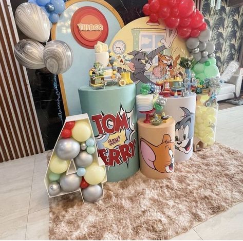 Tom Jerry Birthday Party Ideas, Tom And Jerry Party Ideas, Tom And Jerry Birthday Party Decoration, Tom And Jerry Birthday Theme, Tom And Jerry Birthday Party Ideas, Tom And Jerry Party, Tom And Jerry Birthday, Tom And Jerry Baby, Tom And Jerry Cake