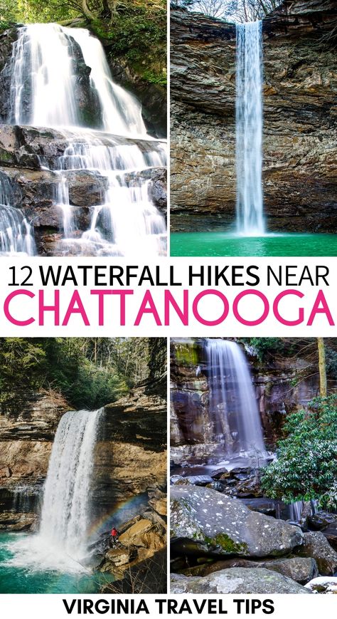 Best Hiking In Tennessee, Hiking Chattanooga Tennessee, Tennessee Hiking Trails, Tennessee Waterfalls Map, Things To Do In Chattanooga Tn, Chattanooga Tennessee Things To Do, Ruby Falls Tennessee, Tennessee Hikes, Hiking Tennessee