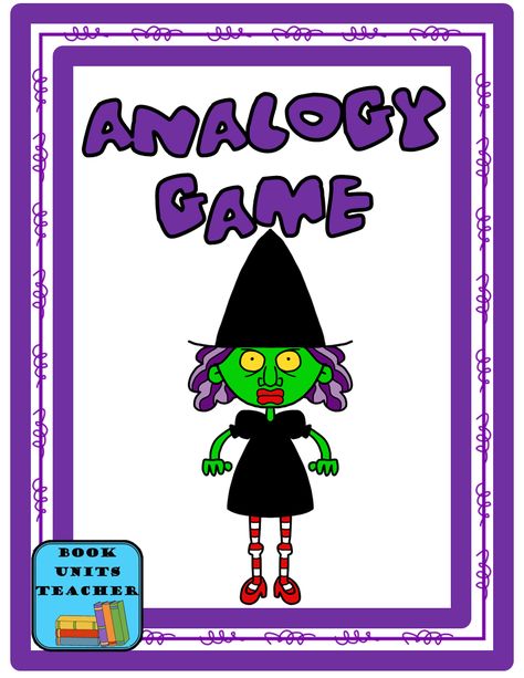 Download this fun analogy game. Instructions and printable playing cards are provided. Activities For Middle Schoolers, Analogies Activities, 8th Grade English, Printable Playing Cards, Improve Vocabulary, Middle School Reading, Middle School English, Middle Schoolers, School English