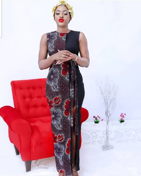 chinonsoarubayi Dress from @nikikay_couture #ankarazon Long Ankara Gowns, Latest Ankara Long Gown Styles, Tiffany Dress, Tiffany Dresses, Ankara Styles For Women, Ankara Long Gown, Beautiful Ankara Styles, Ankara Long Gown Styles, Ankara Gowns