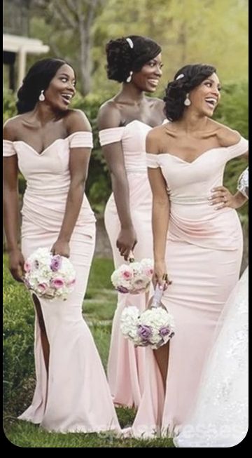 Baby Pink Wedding Dress Bridesmaid, Bridesmaid Dresses Light Pink, Soft Pink Bridesmaid Dresses, Baby Pink Bridesmaid Dresses, Pink Brides Maid Dresses, Baby Pink Bridesmaids Dresses, Pastel Pink Bridesmaid Dresses, Off The Shoulder Bridesmaid Dresses, Bridesmaid Dress Color Schemes