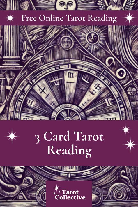 Tap into the wisdom of the cards with a FREE 3 Card Tarot Reading available on tarot-collective.com. Perfect for guidance and insight, our online tarot reading offers clarity on past influences, present situations, and future possibilities. Explore the mysteries of the tarot and gain valuable insights into your life's path—all from the comfort of your home. Visit now and transform your journey with this empowering experience! Pick A Card Tarot Reading, Love Tarot Spread, One Card Tarot, Hanged Man Tarot, Wands Tarot, Daily Tarot Reading, Cups Tarot, Swords Tarot, The Sun Tarot