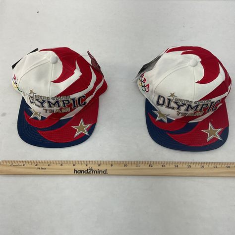 Vintage Lot 2 Nwt Starter White Cotton Usa Olympic Team Snapback Hat Men Os - Brand: Starter - Color: White - Category: Men Men's Accessories Hats - Style: Snapback - Size: One Size - Department: Men - Material: Cotton Blend Sku: D153-61qfvj1j2ikws Snapback Hats Men, Hats Style, Usa Olympics, Olympic Team, Hat Men, Men's Accessories, Hats Vintage, Snapback Hat, Vintage Accessories