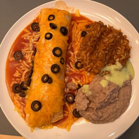 Taco Bell Enchirito, Taco Bell Enchirito Recipe, Taco Bell Recipe, Enchirito Recipe, Refried Beans And Cheese, Beans And Cheese, Taco Bell Recipes, Keto Beef Recipes, Copycat Restaurant Recipes