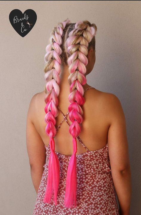 #BCOSBRAIDSRULE
#getbraided#clipinhair#kanekalon#festivalstyles#festival#coachella#extensions#hairinspo#hairstyles#hair#perthbraids#braid#coolhair#perth#perthbraids#braidgoals#kidshairstyles#hairforlittlegirls#festivivalhair#cornrows#dutchbraids#dutchbraidextensions#prettyhair#braidtutorial#easyhairstyles#braidgoals#hair#hairtutorial#tutorial#easyhair#cornrows#extensions#coolhair#uniquehair#weddinghair Braided Pink Hair, Colorful Extensions Braids, Festival Feed In Braids, Color French Braids, Bubble Braids With Colored Extensions, Pink Hair Extensions Braids, Music Festival Braids, Braided Festival Hairstyles, Pink Festival Braids