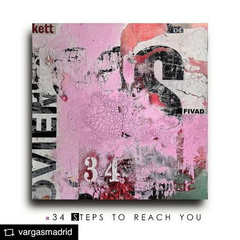 #REPOST @vargasmadrid with @get__repost__app 34 STEPS TO REACH YOU mix media on board. Diciembre 2022 #artemadrid #abstraction… | Instagram Abstract Graffiti Art, Intuitive Painting, Abstract Art Inspiration, Mix Media, Art Journal Pages, Instagram Repost, Abstract Artists, Texture Painting, Texture Art