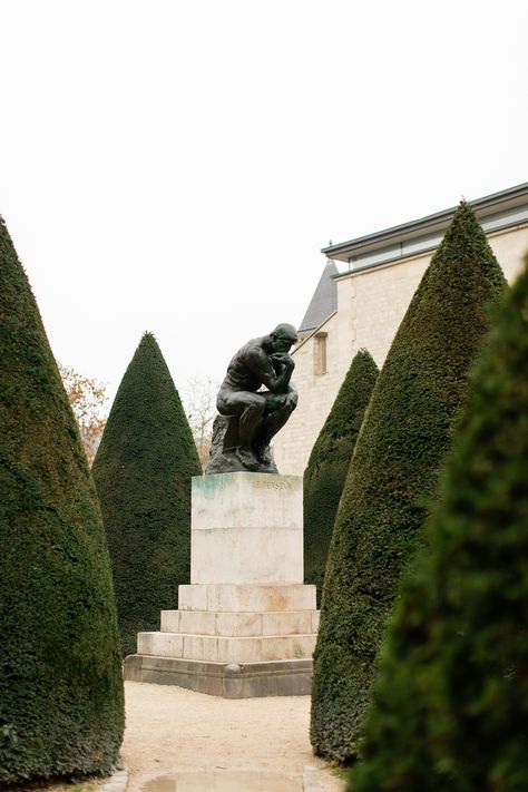 Rodin Museum Paris, Christian Soldiers, Rodin Museum, Rodin The Thinker, The Thinker, Marble Sculpture, Utah Wedding Photographers, Salt Lake City Utah, Utah Wedding