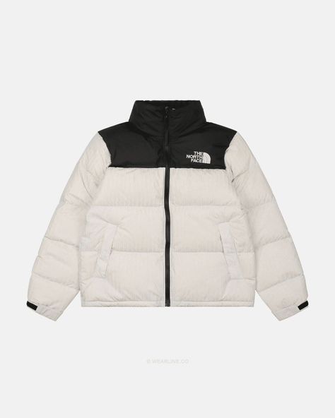 Puffer Coat North Face, Giubbotto North Face, Northface Puffer Jacket Outfit, North Face Coat Outfit, White Puffer Coat Outfit, White North Face Coat, Puffer Jacket North Face, Northface Puffer Jacket, Running Outfit Men