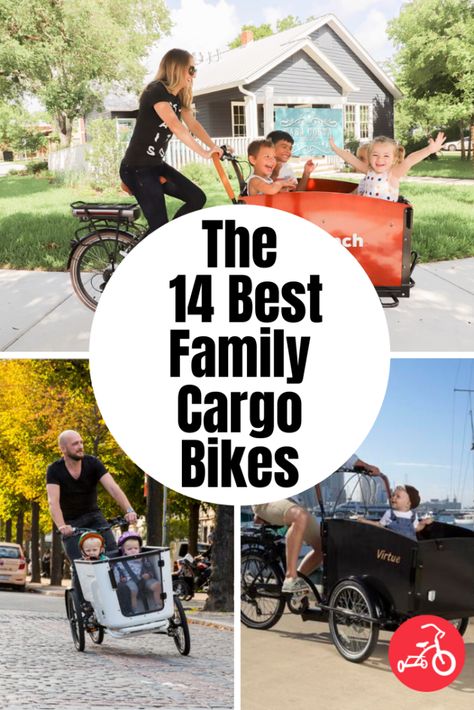 Biking with Kids: The 16 Best Family Cargo Bikes Cargo Bike Kids, Electric Bike For Kids, Backyard Obstacle Course, Electric Cargo Bike, Family Bike, Best Electric Bikes, Riding A Bicycle, Bike Lane, Kids Exploring