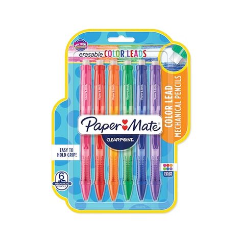 Papermate Gel Pens, Mechanical Pencils Papermate, Beach Hair Accessories, Crayola Colored Pencils, Stationery Obsession, Office Supplies Desk Accessories, Led Pencils, Paper Mate, Test Taking