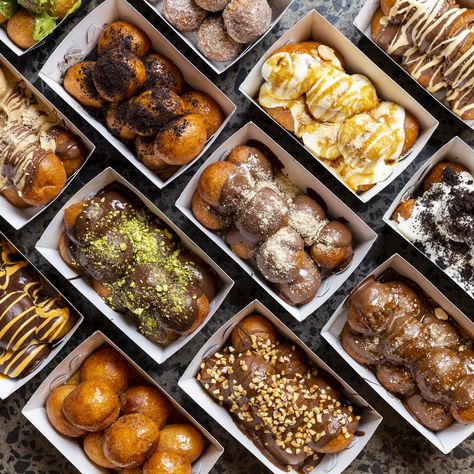 Donut Flavors, Food Business Ideas, Delicious Donuts, Mini Donuts, Donut Recipes, Dessert Drinks, Cafe Food, Yummy Food Dessert, Pretty Food