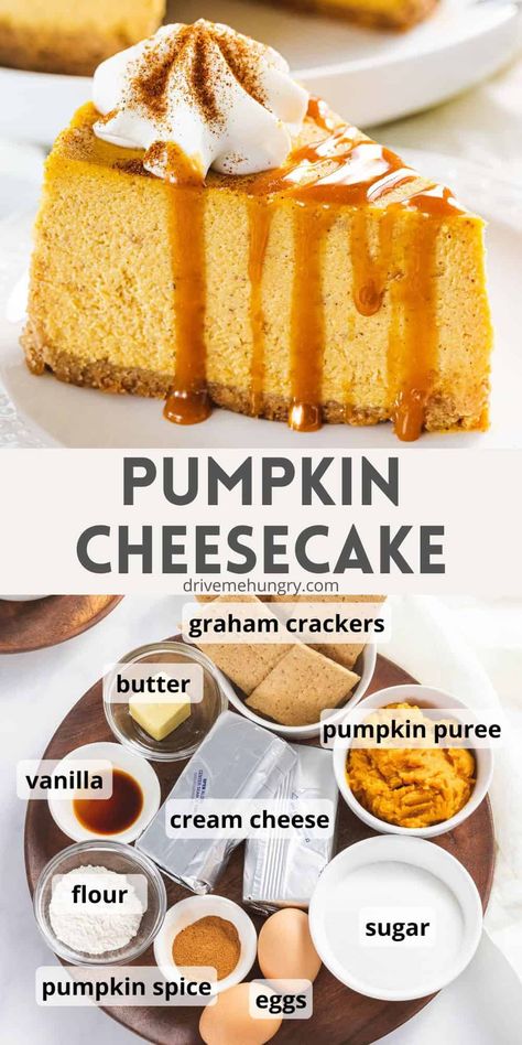 Thanksgiving Crockpot Desserts, Fall Desserts Ideas, Outrageous Desserts, Fall Desserts For A Crowd, Creative Deserts, Best Pumpkin Cheesecake, Fall Cheesecake, Witchy Tea, Thanksgiving Cheesecake