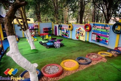 Play Area Garden, Daycare Playground, Outdoor Kids Play Area, Children's Play Area, Preschool Playground, Indoor Play Area, Taman Diy, Kids Backyard Playground, Play Area Backyard