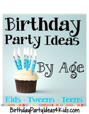 Birthday Party Ideas by Age - Great birthday party ideas for kids, tweens and teenagers ages 1, 2, 3, 4, 5, 6, 7, 8, 9, 10, 11, 12, 13, 14, 15, 16, 17, 18 years old! Birthday themes, party games and fun ideas! #party #ideas #birthday #years #old Birthday Themes By Age, Checkerboard Cake, Mint Sugar, Eleventh Birthday, Birthday Party Ideas For Kids, Dog Bear, New Birthday Cake, 3d Book, Garlic Hummus