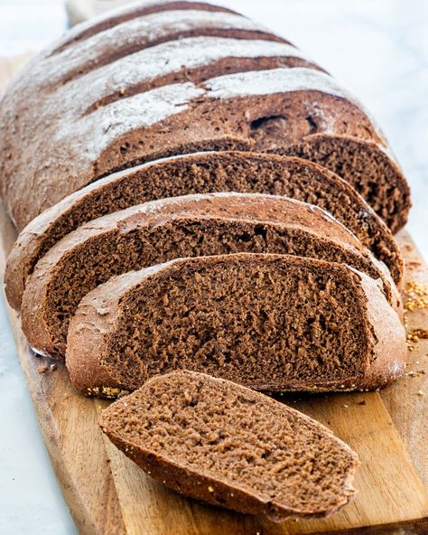 Dark Bread Recipes, Rye Bread Benefits, Dark Rye Bread Recipe, Dark Rye Bread, Homemade Rye Bread, Rye Bread Recipe, Rye Bread Recipes, Handmade Bread, Jo Cooks